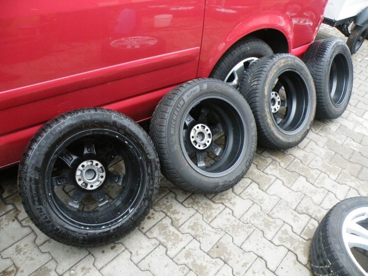 Audi VW 5x112 ET48 Литые диски 16 Алюминиевые Диска 16" OZ Колеса Шины Зимние 205/55/16, фото 8