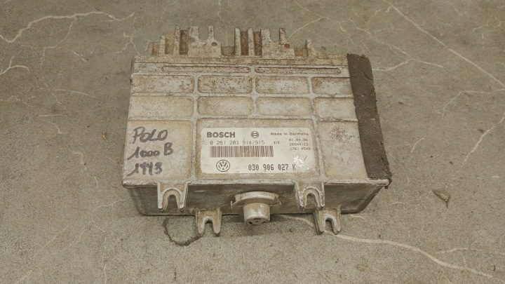 ЭБУ двигателя VW Polo 1000b 93 г. 030906027k, фото 1