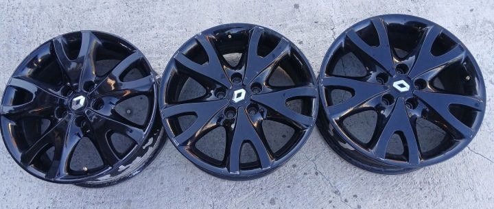 3× Литой диск Renault OE KADJAR KOLEOS SCENIC MEGANE DACIA DUSTE 6.5" x 17" 5x114.3 ET 40, фото 1