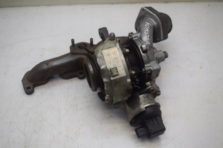 VW SEAT AUDI SKODA 1.6 TDI 105 л.с. ТУРБОКОМПРЕССОР 03L253016H, фото 1