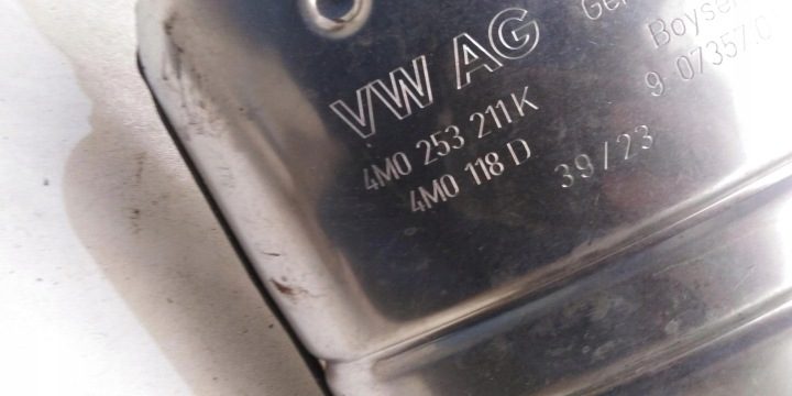 AUDI RS6 4K C8 4.0 TFSI ВЫХЛОПНАЯ ТРУБА ВЫХЛОП 4M0253211K 4M0118D, фото 3