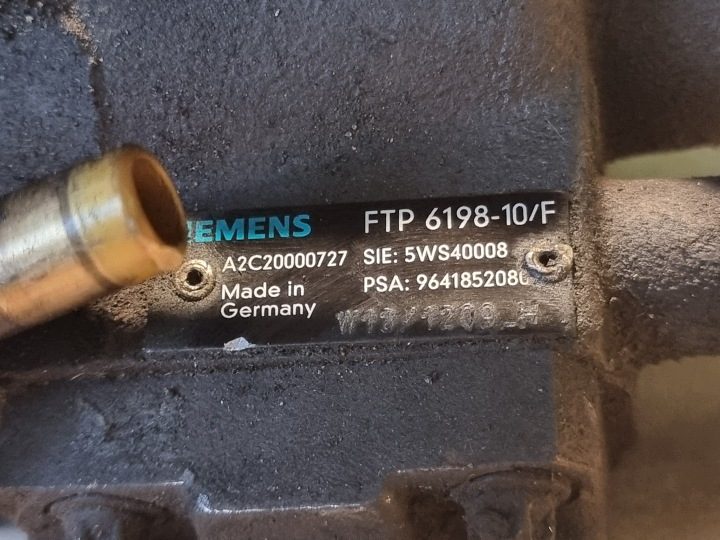 ТНВД топлива Common Rail 5WS40008 PSA 9641852080 1.4 HDI TDCI, фото 4