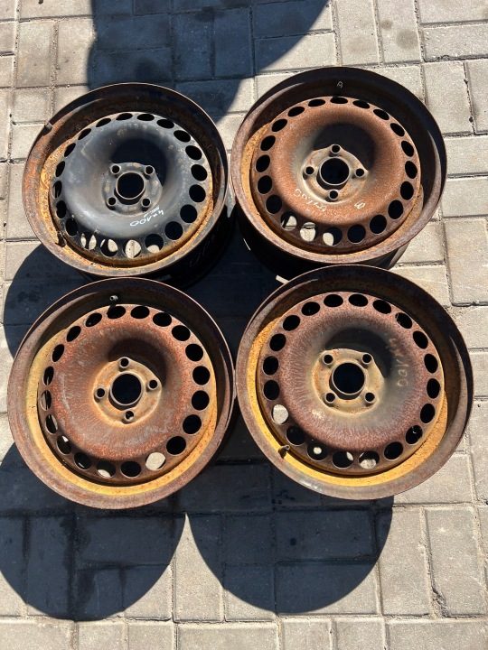 Штампованный диск OPEL 6.0" x 15" 4x100, фото 1