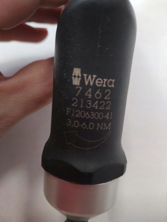 Wera 7462 3,0 Н·м, фото 2
