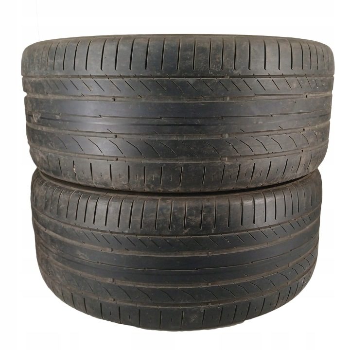 2× Шина летняя Continental ContiSportContact 5 255/45R18 99 Вт защита диска, Run Flat * - BMW, фото 1