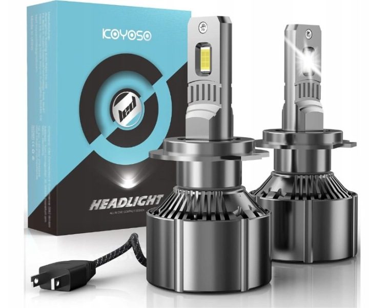 Лампы LED KOYOSO H7 110W 19000 LM 6500K Белые Для Автомобиля 12V, фото 1