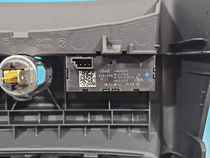 ПЕРЕКЛЮЧАТЕЛЬ ПОДОГРЕВА СИДЕНИЙ ЗАДНИЙ BMW F34 GT 9207330 9384806 9384805, фото 6
