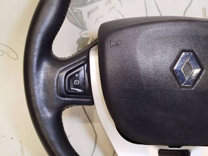 Renault Laguna III руль 6083644B Airbag отличное состояние подушка, фото 2
