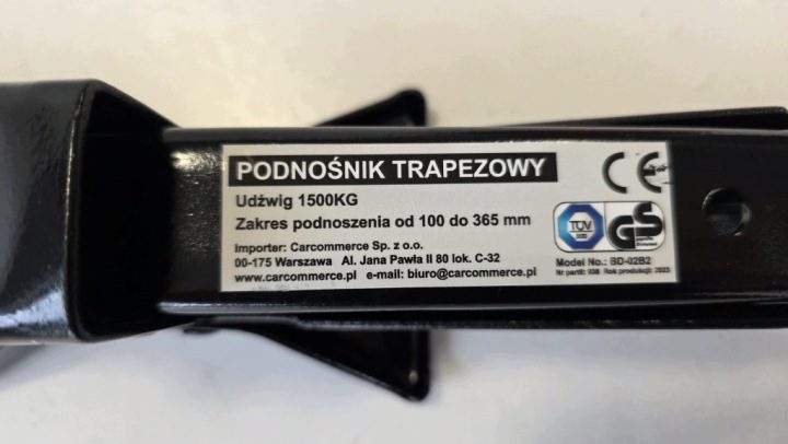 AWTOOLS ДОМКРАТ РОМБИЧЕСКИЙ 1500 кг WZMACNIANY, фото 15