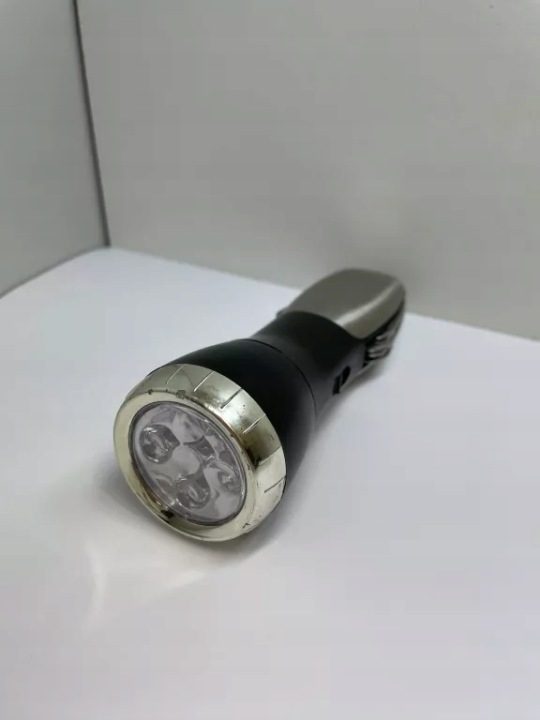Фонарик мультифункциональный LED + выкидной - A92512, фото 2