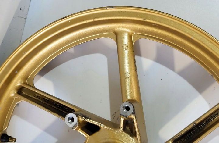 Диск передний 17"x2,50" 44650-MY5-H20 Honda CB 500 PC32 1997-2003 год, фото 11