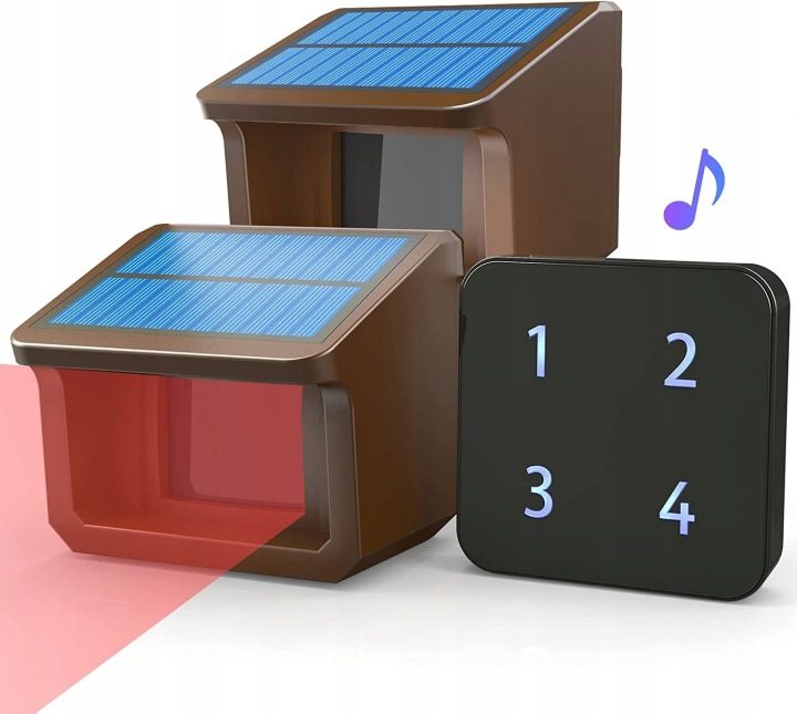 Беспроводная Сигнализация Zasilany Energią Słoneczną, фото 1
