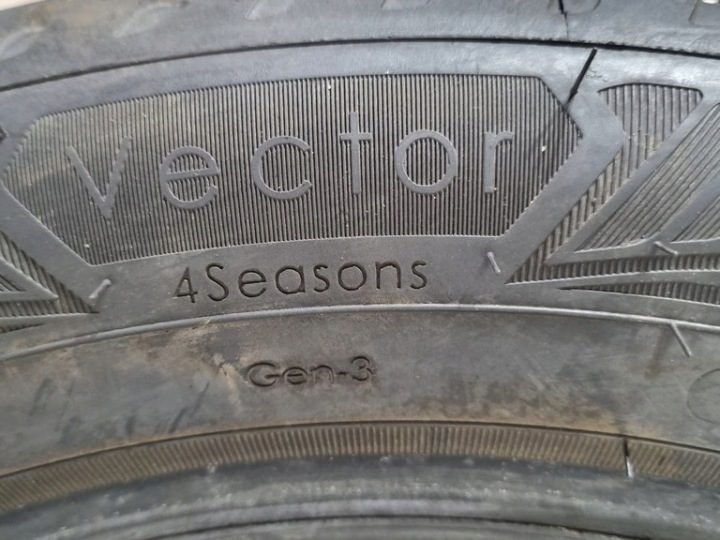 Шина всесезонная Goodyear Vector 4Seasons Gen-3 195/55R16 91 H сцепление на снегу (3PMSF), усилитель (XL) pe - Peugeot, фото 6