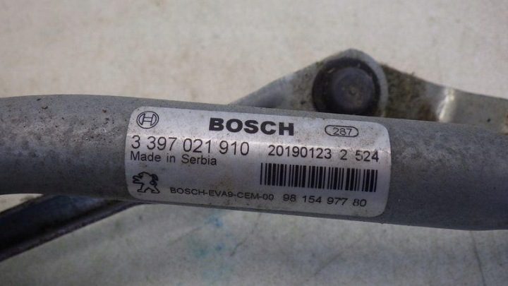 ТРАПЕЦИЯ ДВОРНИКОВ ПЕРЕДНЯЯ ЕВРОПА PEUGEOT 208 I РЕСТАЙЛИНГ 9815497780 3397021910, фото 7