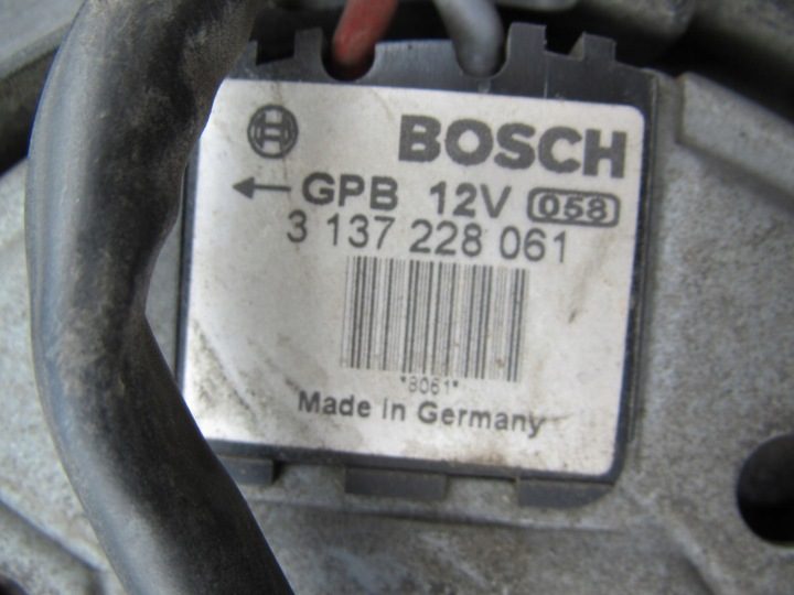 MAZDA 3 III BK BL 5 2008 - вентилятор 8V61 8C607 DB BOSCH ОРИГИНАЛ OE, фото 3