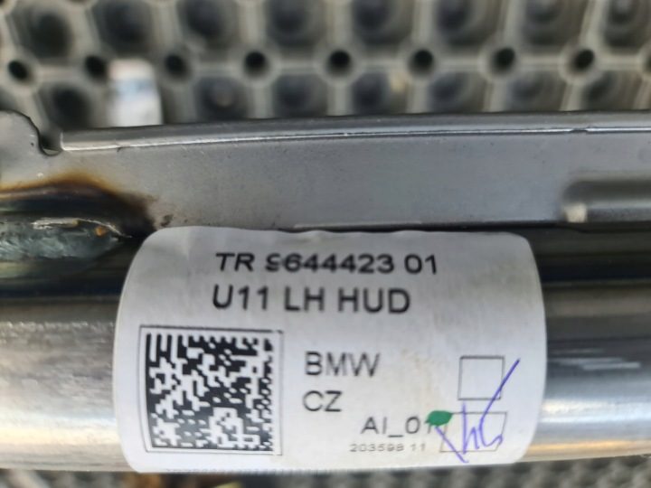 BMW U11 X1 каркас панели HUD проекционный HUD 9644423, фото 5