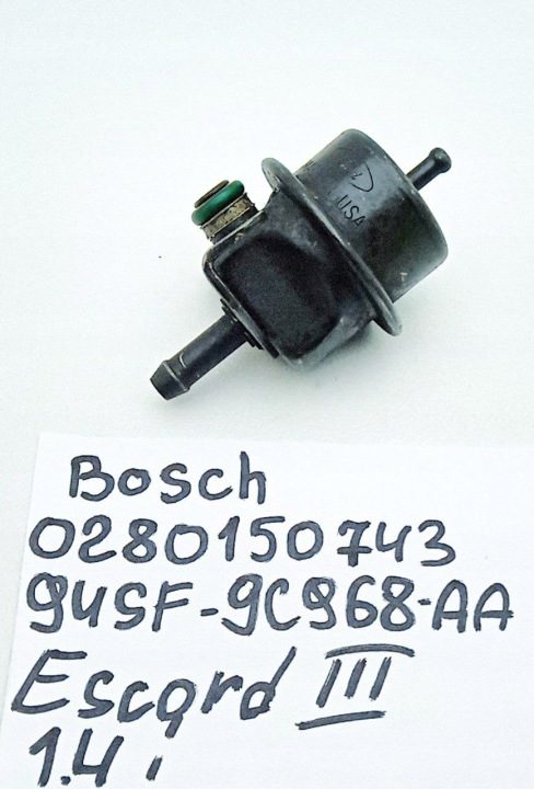 02280150743 OE РЕГУЛЯТОР ДАВЛЕНИЯ ТОПЛИВА В LISTWE ТОПЛИВНОГО BOSCH, фото 1