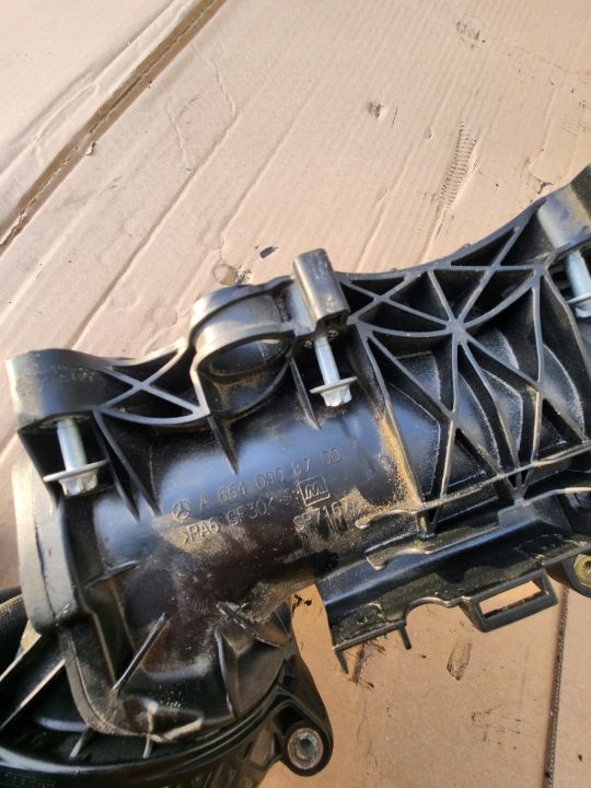 Впускной коллектор Mercedes W205 W213 238 2.0 CDI 654.920 6540908700, фото 3