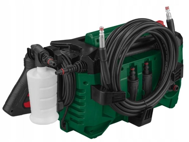 PARKSIDE мойка высокого давления PHDS 110 B2 1400W 110 бар 8m аксессуары, фото 4