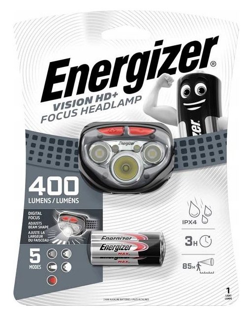 Налобный фонарь Energizer Vision HD+ Focus, 400 lm, фото 1