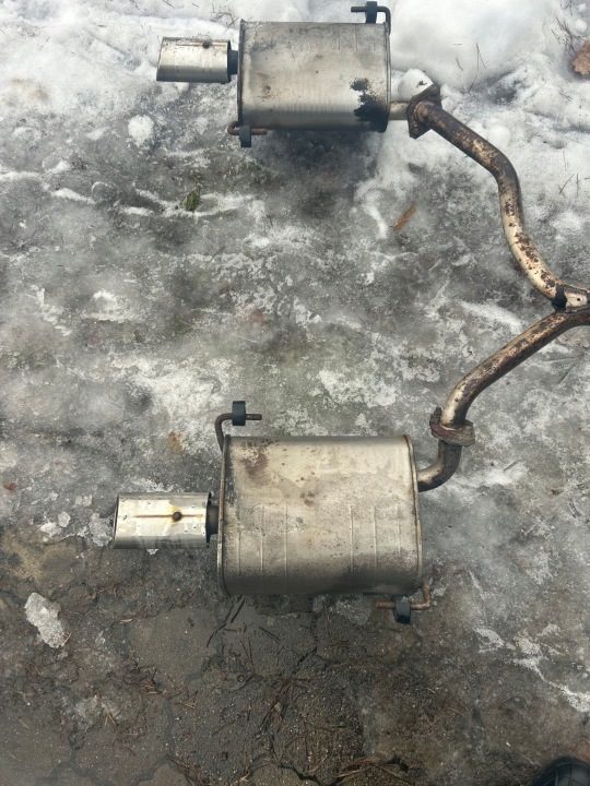 Выхлопная система Subaru Legacy 04-09 H6 универсал, фото 1