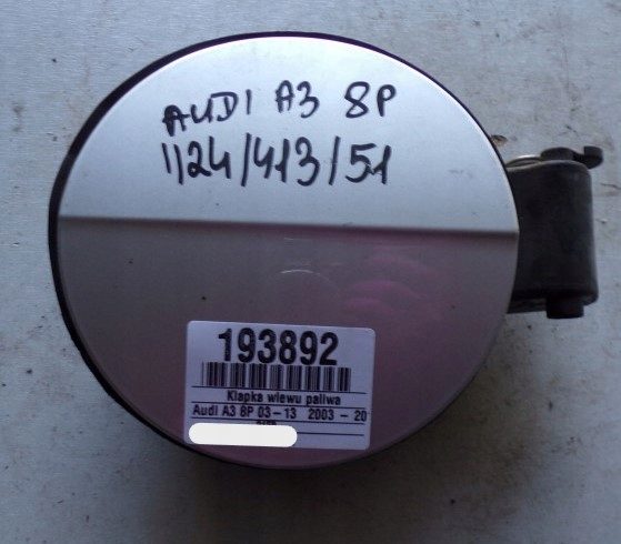Лючок горловины бензобака Audi A3 8P 1.9 TDI, фото 1