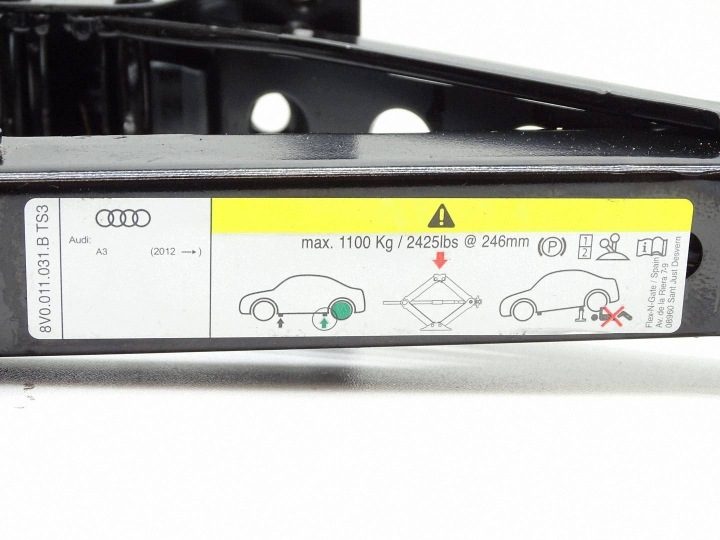 Домкрат лебедка колеса рычаг Audi A3 8V 8V0011031B, фото 5