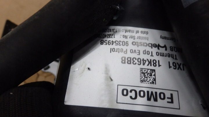 WEBASTO FORD FOCUS MK4 БЕНЗИН JX61-18K463-BB, фото 5