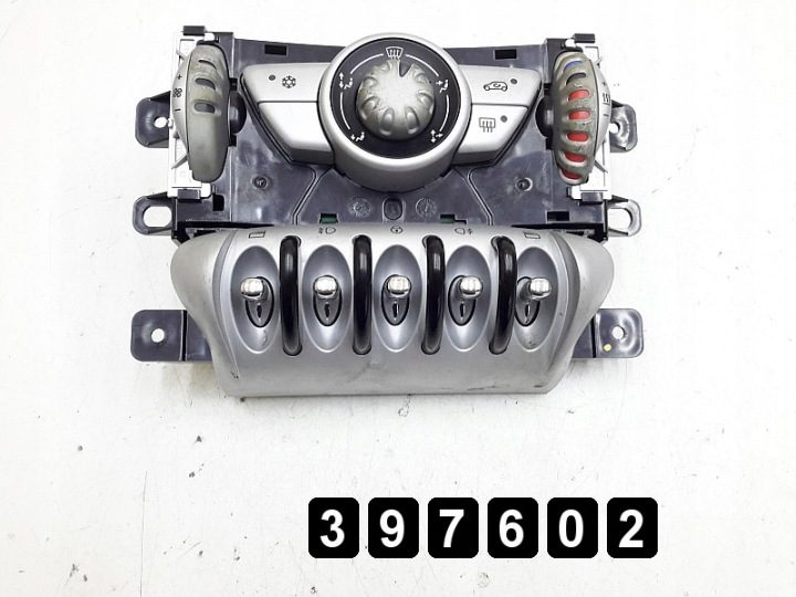 2008 Mini Cooper Модуль управления кондиционером 69797304 69797002h, фото 1