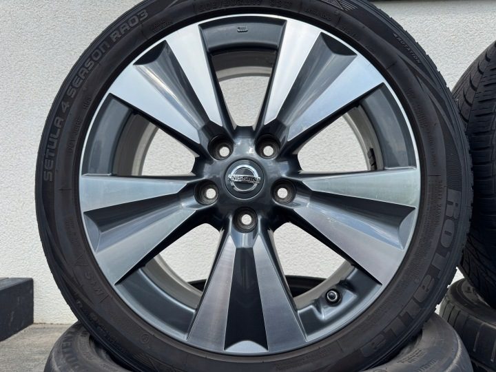 Всесезонные R17 Nissan leaf,pulsar,megane 3,4, датчики Tpms, фото 3