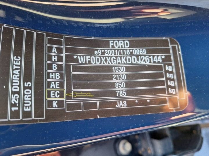 Ford Fiesta VI 08- MK7 JA8 отопитель механический C1B1-19B555-AC европа, фото 8