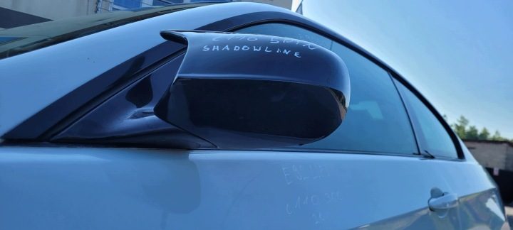 ЗЕРКАЛО ПРАВОЕ ЛЕВОЕ КОМПЛЕКТ BMW E92 E93 5 пин SHADOW LINE РЕСТАЙЛИНГ UK C110, фото 5
