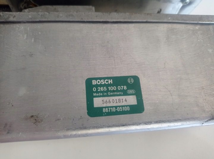 ЭБУ 0265100078 SSANGYONG MUSSO 2.9 дизель, фото 2