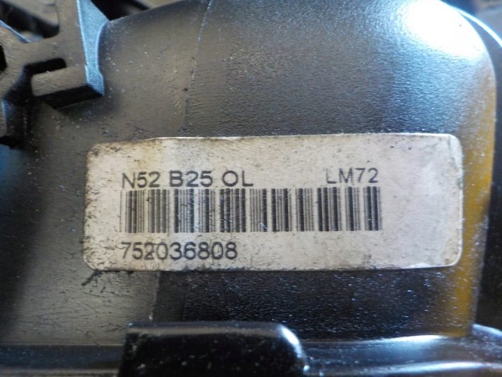 BMW E90 325i E60 X3 Z4 2.5 бензин 07 г. 218 л.с. N52B25 впускной коллектор 7520368, фото 3