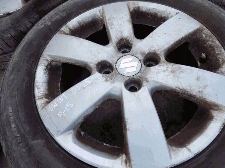 4× Литой диск Suzuki OE Swift 6.0" x 15" 4x100, фото 7