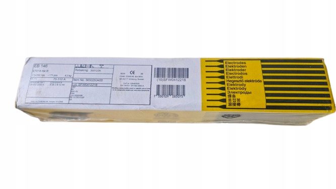 Elektroda zasadowa ESAB EB146 1 кг 350 мм 70A, фото 1