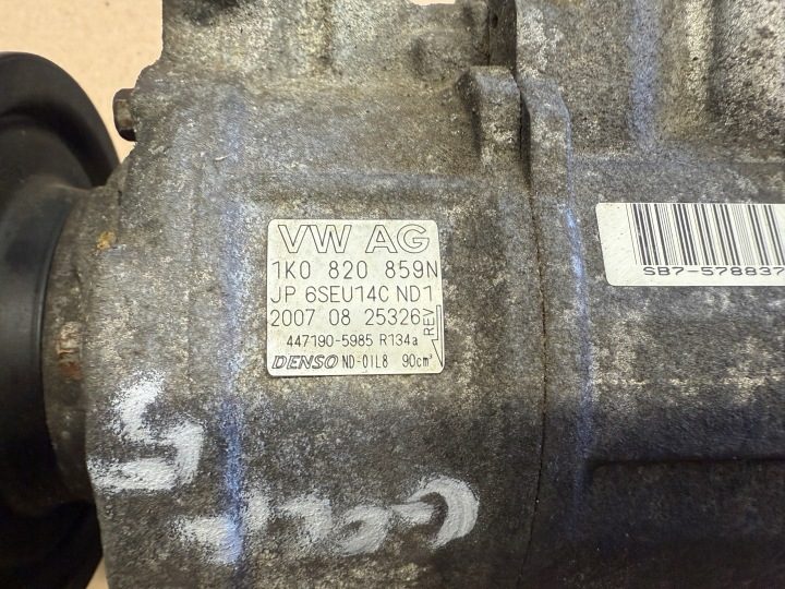 SEAT AUDI VW GOLF V ХЭТЧБЕК КОМПРЕССОР КОНДИЦИОНЕРА 1K0820859N, фото 5
