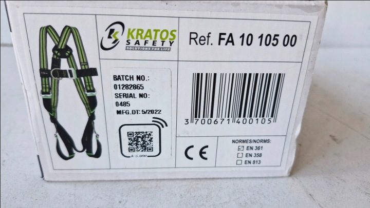 KRATOS ПОДТЯЖКИ БЕЗОПАСНОСТИ FA1010500, фото 4