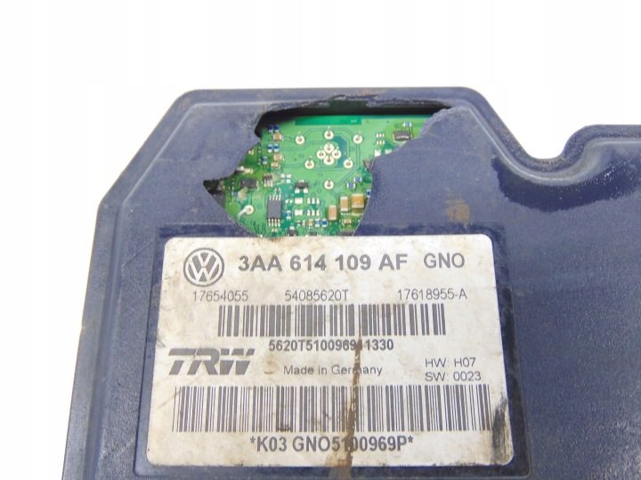 НАСОС ABS ТОРМОЗНОЙ VW PASSAT B7 12 г. 3AA614109AF, фото 4