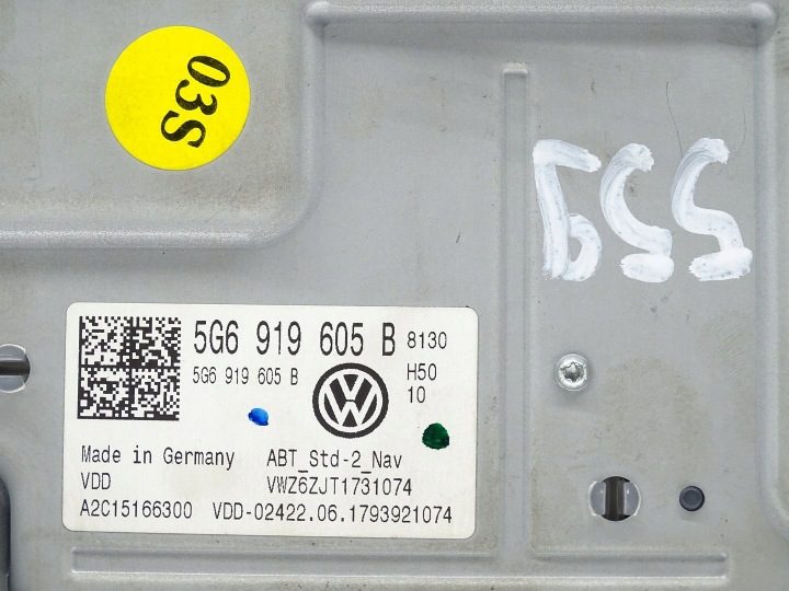 Магнитола дисплей Dotyk экран навигации Skoda Octavia III 5E 5G6919605B, фото 7
