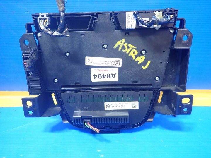 ПАНЕЛЬ МАГНИТОЛЫ КОНДИЦИОНЕРА OPEL ASTRA J 13435154, фото 2