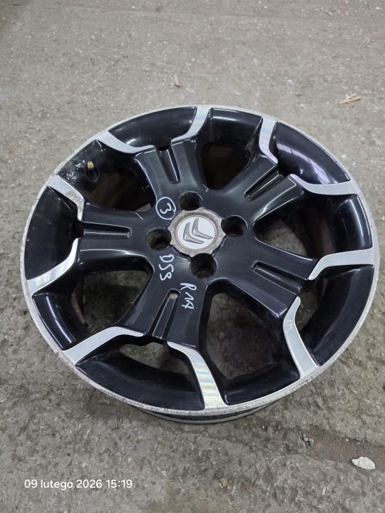 Литой диск Citroen OE ds3 7.0" x 17" 4x108 ET 25, фото 2