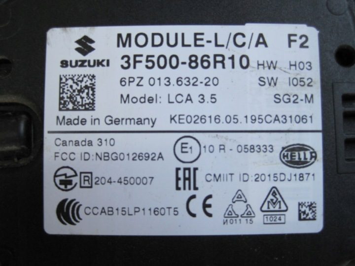Модуль СЛЕПЫХ ЗОН 3F500-86R10 SUZUKI VITARA III, фото 3