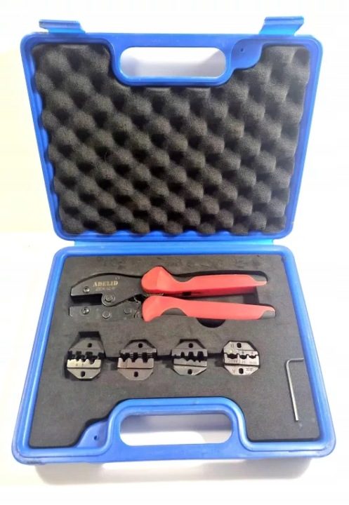Обжимные клещи praska комплект Adelid ZEX-КОМПЛЕКТ-БОКС 0,5 mm² - 16 mm², фото 1