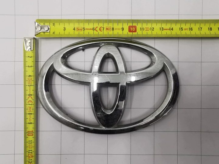 ЭМБЛЕМА ЛОГОТИП 150x102 TOYOTA YARIS 75312 0D010, фото 4