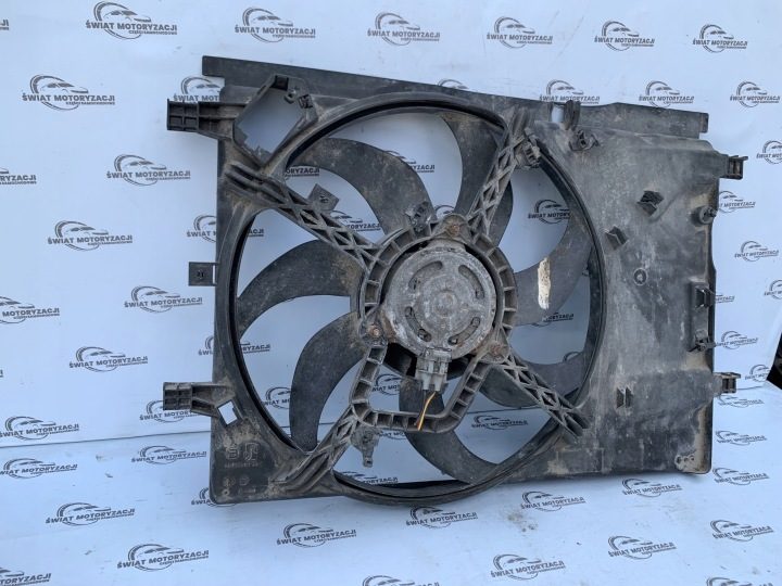 OPEL CORSA D OPC вентилятор радиатора 13249564 P6188001 13263552 V2677001, фото 3