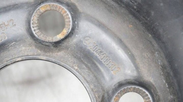 Mercedes C-класс W204 колесо запасное R16 докатка 5x112, фото 4