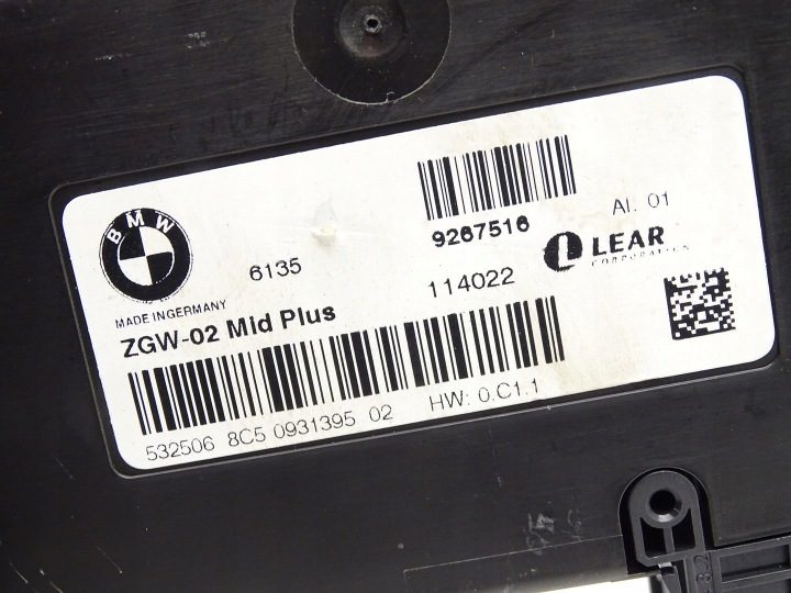 Модуль ЭБУ комфорта BMW 6 F13 9267516, фото 3