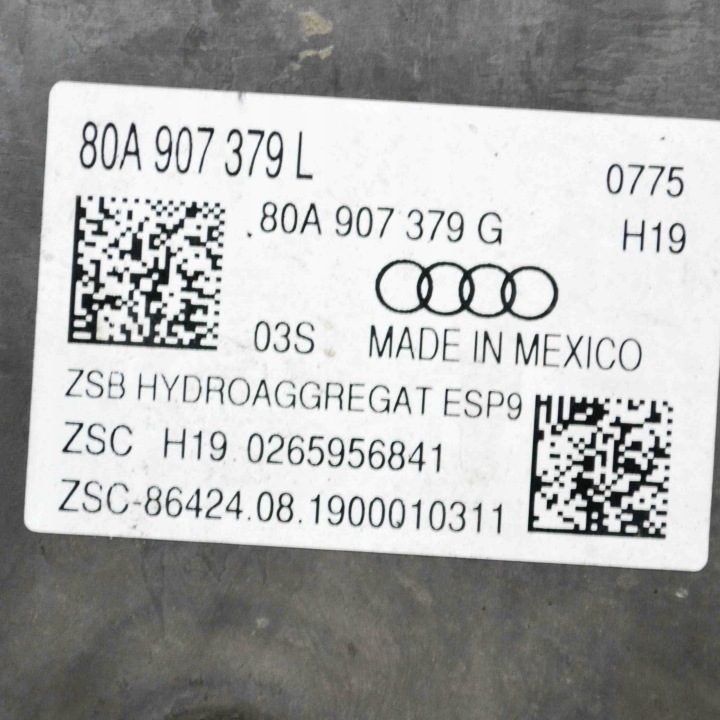 НАСОС ABS AUDI Q5 (FY) 80A907379L 12186039 3.0L 255 кВт 2020, фото 6