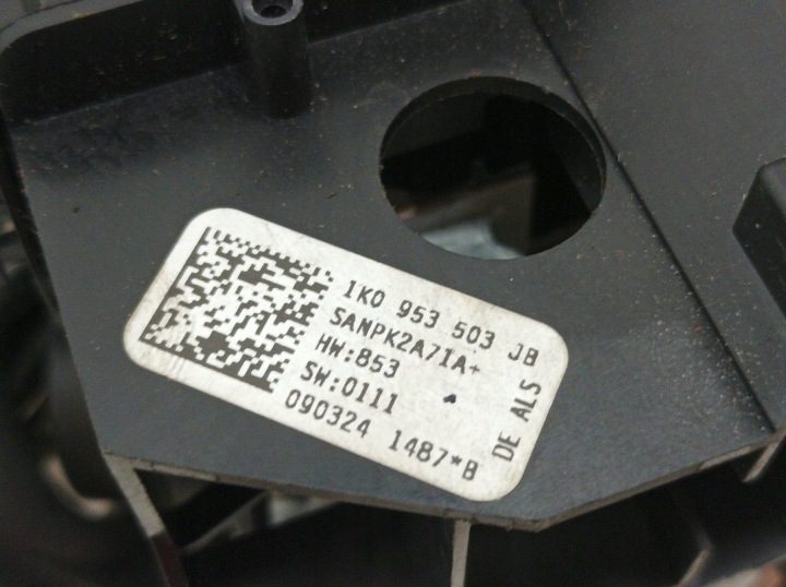 Подрулевой переключатель 1K0953503JB 1K0953513E 1K0959653C Seat Leon II, фото 2
